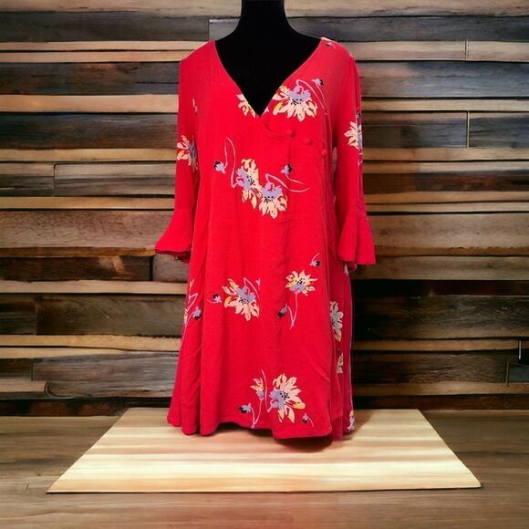 Free People Women’s Wrap Dress (M) - Picture 1 of 5